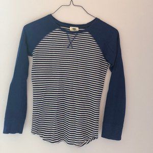 Blue striped Old Navy shirt